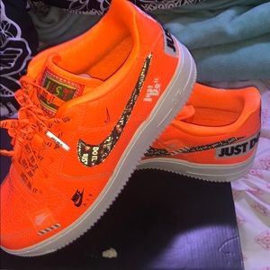 nike just do it air forces brand new never worn